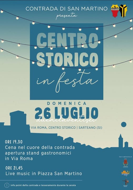 26 07 2026 festa di san martino